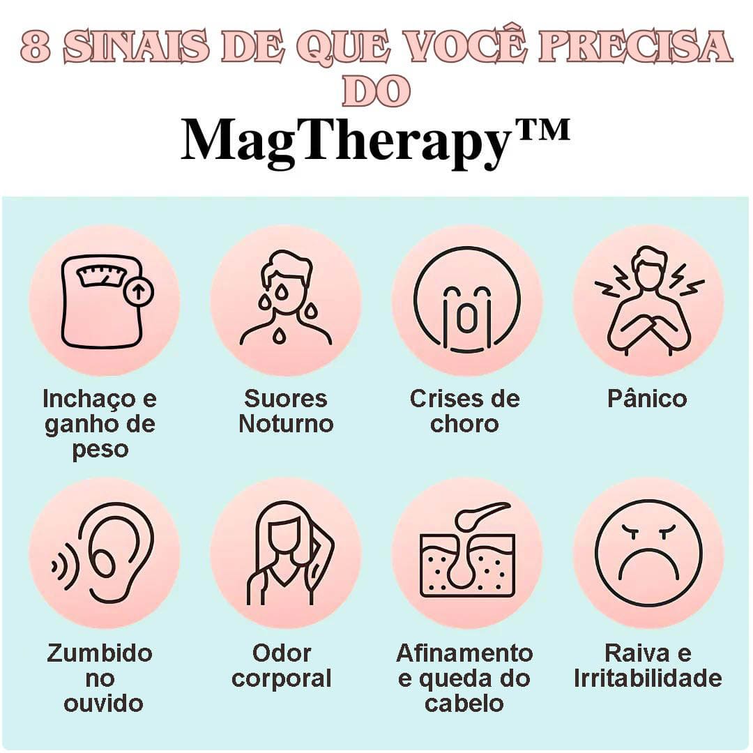 Anel Magnético de Alívio da Menopausa MagTherapy